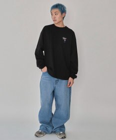 WEGO 【ユニセックス着用ITEM】別注BENDAVISワンポイントT（LS）