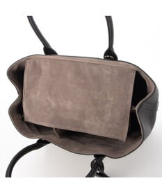 UNBILLION cachecache ショルダー付きパーテーション合成皮革トートL