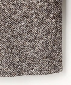 JOSEPH ABBOUD 【イタリア素材/軽量/中綿キルト裏地】ワイドカルゼ ウールジャージー コート