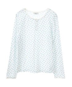 earth music&ecology アイレットジャカードタイトプルオーバー