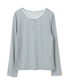 earth music&ecology アイレットジャカードタイトプルオーバー