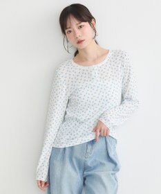 earth music&ecology アイレットジャカードタイトプルオーバー