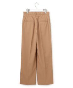 ICB 【洗える】T/Wブロード ワイドストレートパンツ