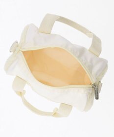 LeSportsac DENIM ROLL BAG/ホワイトデニム/クリームシェルパ