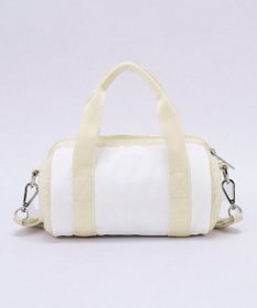 LeSportsac DENIM ROLL BAG/ホワイトデニム/クリームシェルパ