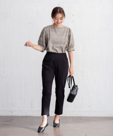 ANY 【ウエストゴム/ストレッチ/UVカット】大人の7daysデイリー パンツ