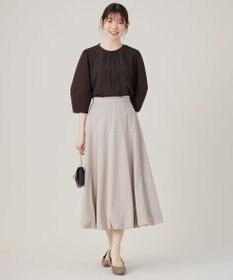 ANY SIS 【洗える】バルーン スカート