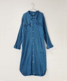 crêprie tsumori chisato creperie INDIGO SHIRT ONEPIECE クレプリ インディゴシャツワンピース