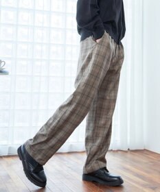 WEGO 【ウエストゴム】TRイージーストレートパンツ