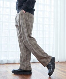 WEGO 【ウエストゴム】TRイージーストレートパンツ