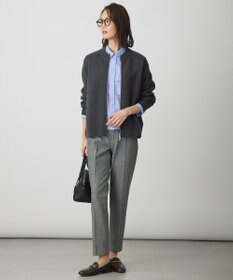 J.PRESS LADIES L CAT ジップアップ ブルゾン ニット