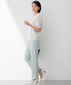 23区 【新色追加/洗える】2WAYストレッチツイル ドロスト パンツ