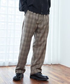 WEGO 【ウエストゴム】TRイージーストレートパンツ