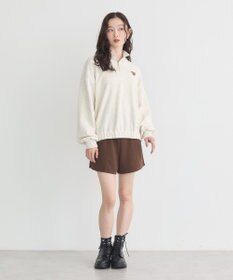 earth music&ecology Ｃｈａｍｐｉｏｎ×ｅｍａｅハーフジップハートスウェット