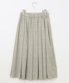 自由区 【セットアップ対応・洗える】サテンアムンゼン スカート