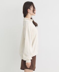 earth music&ecology Ｃｈａｍｐｉｏｎ×ｅｍａｅハーフジップハートスウェット