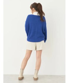 earth music&ecology 起毛レースハイネックインナー