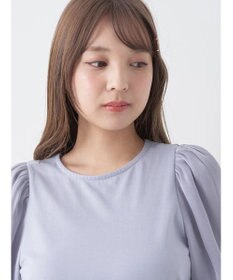 earth music&ecology ラメスリーブプルオーバー