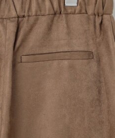 J.PRESS LADIES L マイクロライトスエード ワイド パンツ