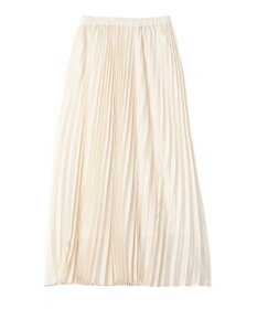 YECCA VECCA サテンプリーツスカート