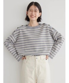 AMERICAN HOLIC バイパチショルダーボタンニットプルオーバー