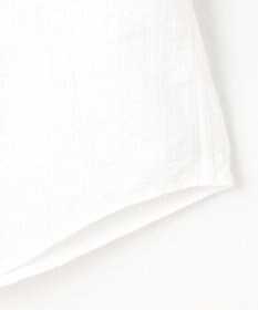 JOSEPH ABBOUD 【キングサイズ・オーガニックコットン使用】オーガニックコードストライプ ホワイトシャツ