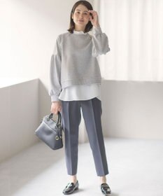 組曲 ラメパフスリーブプルオーバー