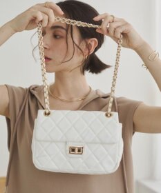 WEGO 【ANGIE VINTAGE】キルティングショルダーBAG