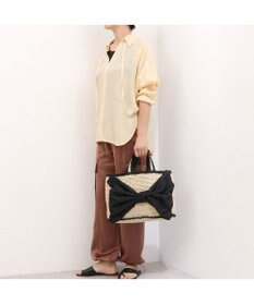 UNBILLION カカトゥ kakatoo / リボンスクエアクロッシェバッグ