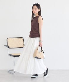 earth music&ecology 【WEB限定】リブタンクトップ