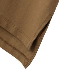 YECCA VECCA 【UVカット】ワイドスリーブ箔プリントTee