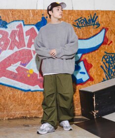 WEGO モヘアライクBIGプルオーバー