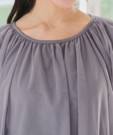 Tiaclasse 【洗える】チュールボリュームチュニック