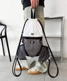 WEGO 【ユニセックス着用ITEM】別注Dickiesメッシュポケットナップサック