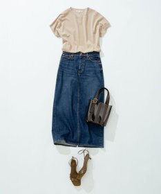 23区 【Oggi3月号掲載/新色追加/洗える】23区DENIM ストレッチ デニムスカート