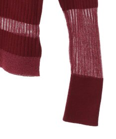 CRAFT STANDARD BOUTIQUE シアーニット長袖プルオーバー