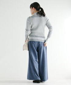 CRAFT STANDARD BOUTIQUE シアーニット長袖プルオーバー