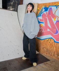 WEGO モヘアライクBIGプルオーバー