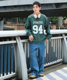 WEGO 【ユニセックス着用ITEM】ナンバリングフットボールBIG　T（LS）