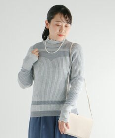 CRAFT STANDARD BOUTIQUE シアーニット長袖プルオーバー