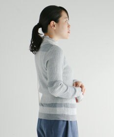 CRAFT STANDARD BOUTIQUE シアーニット長袖プルオーバー