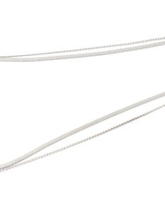 Green Parks ・ＨＡＬＦ　ＴＩＭＥ　シンプル２連ネックレス