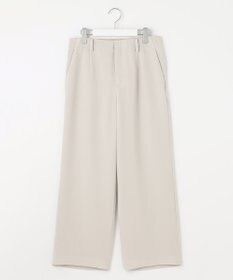 J.PRESS LADIES L 【WEB限定カラーあり・洗える】セラテリーダブルクロス セミワイド パンツ