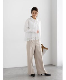 Te chichi パウダーツイルマリンスラックス《2026 spring catalog item》