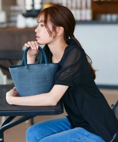 Tiaclasse 【新色追加】テーパードコロールバッグ