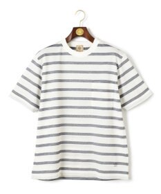 J.PRESS MEN マルチボーダー カノコTシャツ