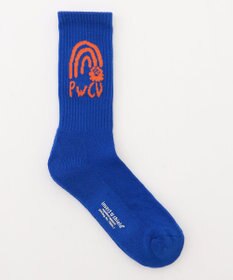 PW CIRCULUS 【虫よけ加工】【MEN】P-MOF ソックス ミドル丈 ゴルフ