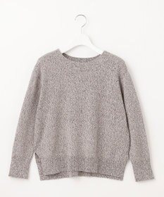 J.PRESS LADIES 【洗える】GIMA COTTON プルオーバー ニット