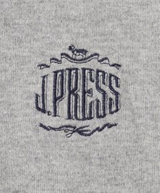 J.PRESS KIDS 【140-170cm】柄襟ラガー 長袖ポロシャツ