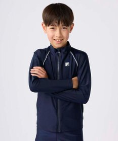 OP／FILA 【FILA】スタンドカラー長袖フルジップラッシュガード